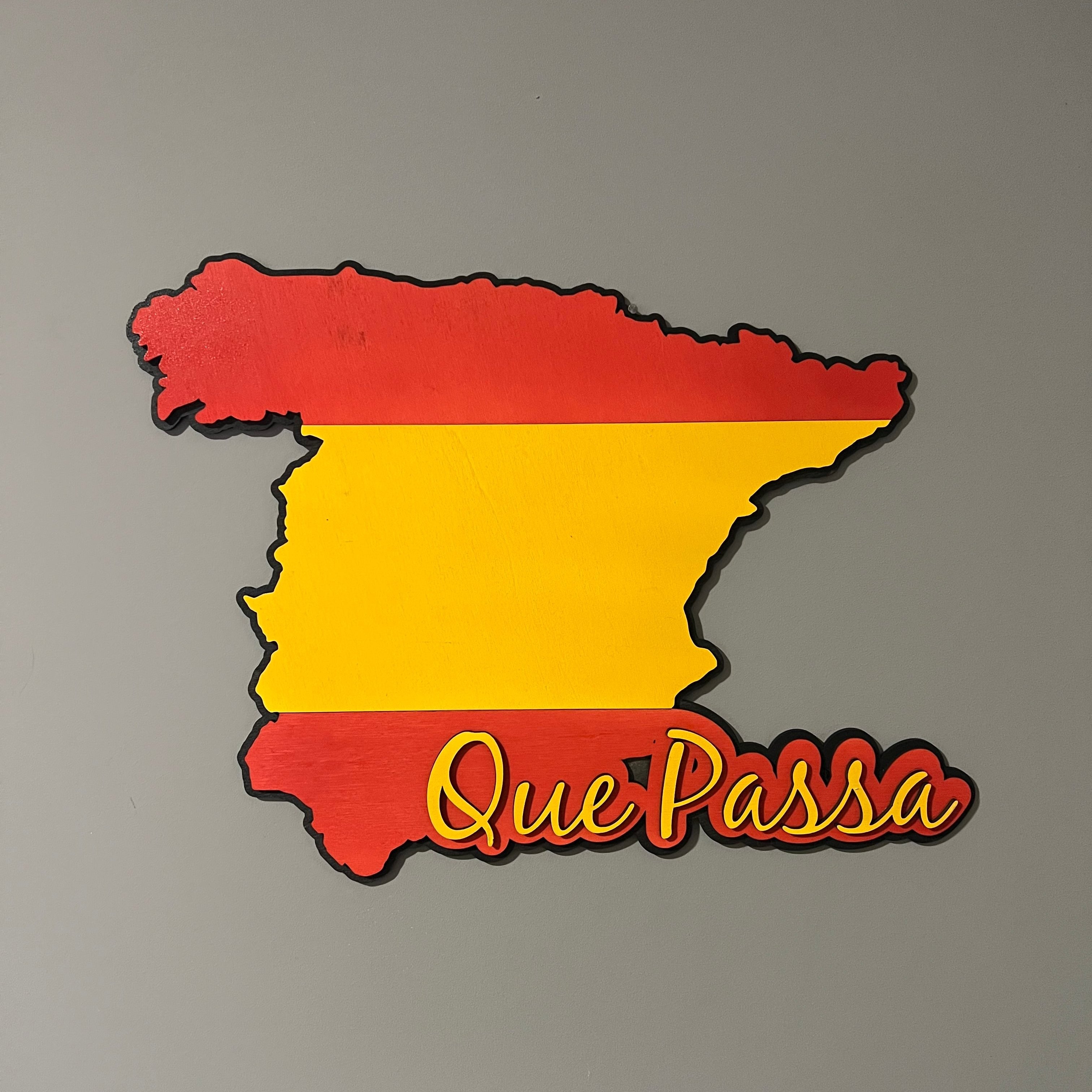 Carte de pays personnalisable
